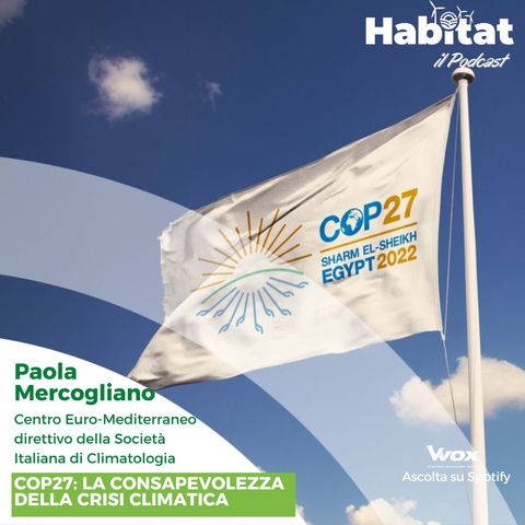Cop27, la consapevolezza della crisi climatica (Paola Mercogliano - resp. Ricerca Centro Euro-Mediterraneo)