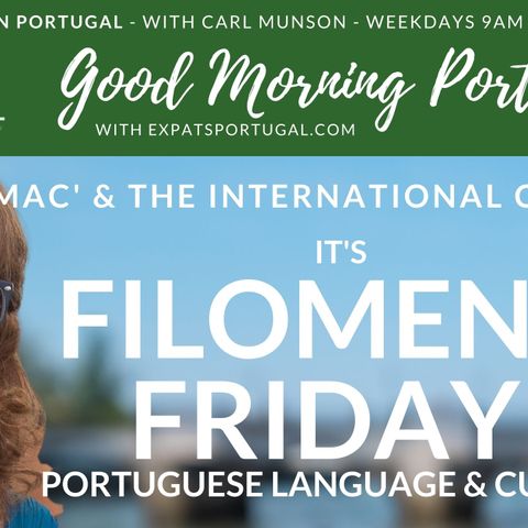 'Filomena Friday' on Good Morning Portugal! & Mac's International Club (& motorcycling in Portugal)