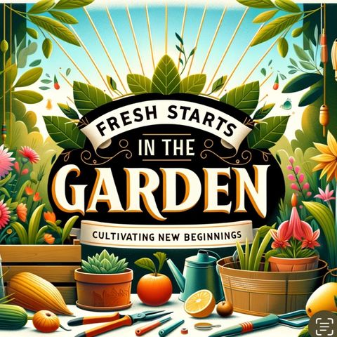 "Fresh Starts in the Garden: Cultivating New Beginnings for a Thriving Season"