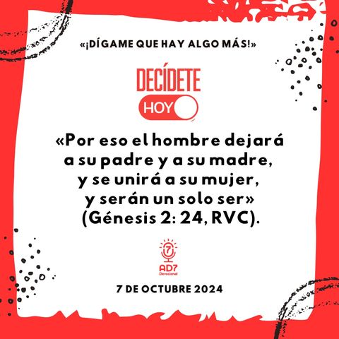 «¡Dígame que hay algo más!» | Devocional de Jóvenes | 7 de octubre 2024