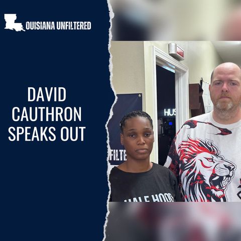David Cauthron Speaks Out