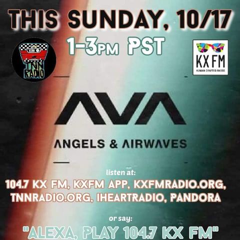 TNN RADIO | October 17, 2021 show with Angels & Airwaves and The Go-Go's