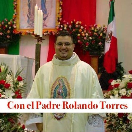 Alfa y Omega con el Padre Rolando Torres