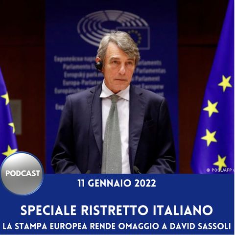 Ristretto Italiano - La stampa europea saluta David Sassoli
