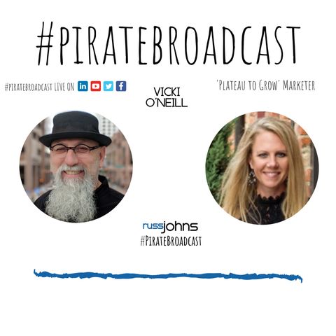 Catch Vicki O'Neill on the PirateBroadcast