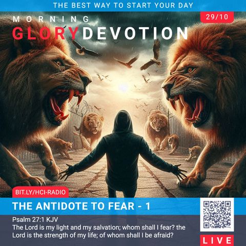 MGD: The Antidote to Fear - Part 1