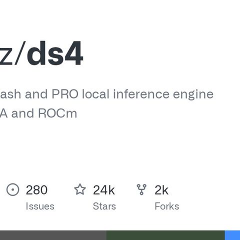 GitHub - antirez/ds4: DeepSeek 4 Flash local inference engine for Metal