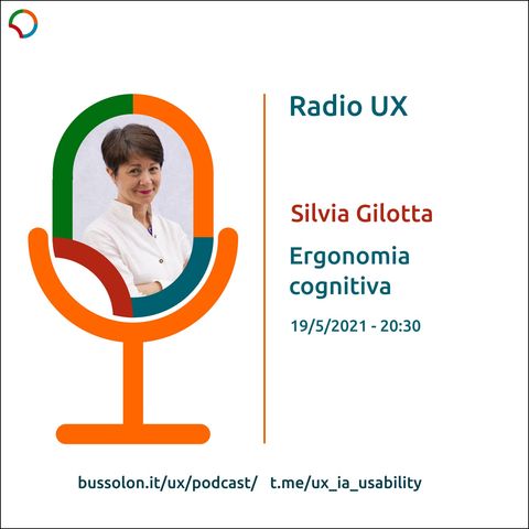 19/5/2021 - Silvia Gilotta: Ergonomia cognitiva