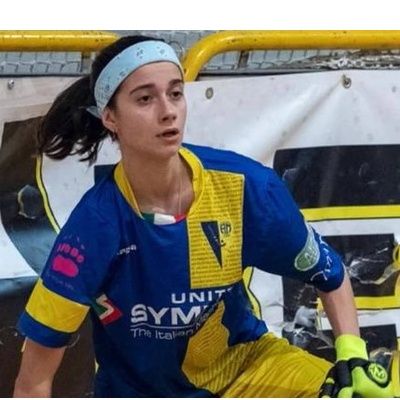 Francesca Maniero, una donna nella Serie A maschile di hockey su pista