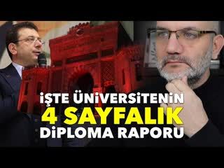 Noktayı koydu İşte üniversitenin 4 sayfalık İmamoğlu raporu.. Tarık Toros Manşet 14 Mart 2025