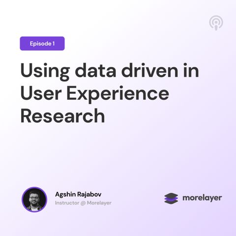 Using Data Driven in User Experience Research