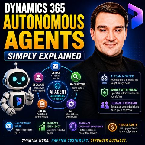 Dynamics 365 Autonomous Agents - Simply Explained