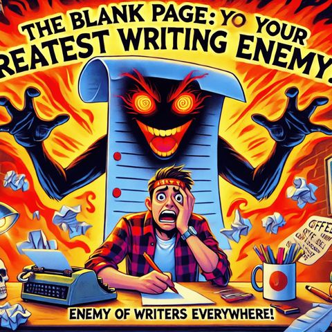 How to Defeat the Blank Page: A Writer’s Greatest Enemy.