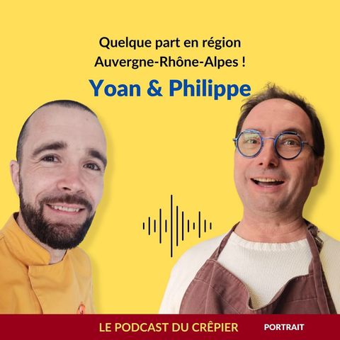 En provenance de la Drôme : Yoan et Philippe