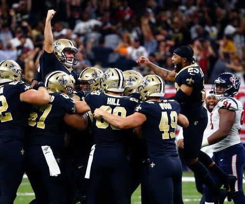 NFL Monday Night Review and News: Saints win a classic, Raiders look good, plus NFL news W/Mike Goodpaster and Anthony Cervino