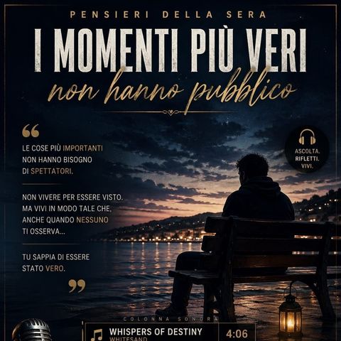 Pensieri della sera