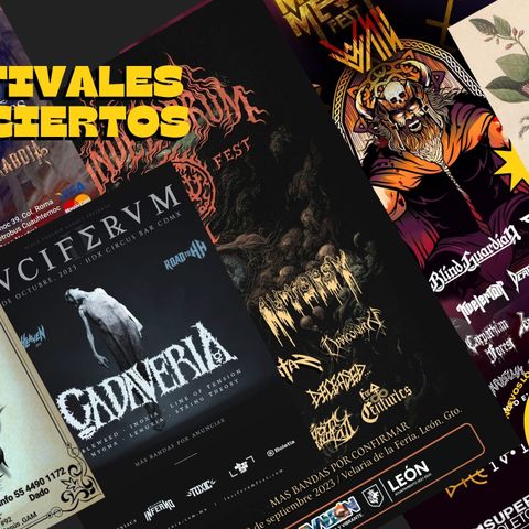¡¡¡Festivales y Conciertos en México no te los podrás perder!!!