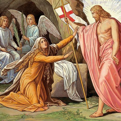 La resurrezione, la Maddalena e San Pietro