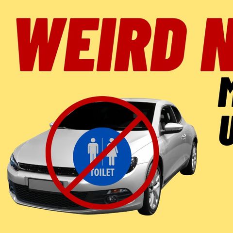 WEIRD NEWS - MAN USES UNLOCKED CARS AS TOILET