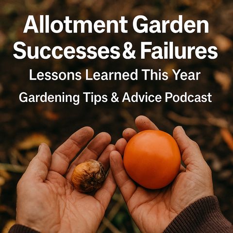 🎧 Allotment Garden Successes & Failures: Lessons Learned This Year | Gardening Tips & Advice Podcast