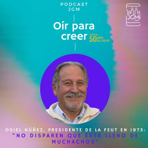Osiel núñez, presidente de la FEUT en 1973: “No disparen que está lleno de muchachos”