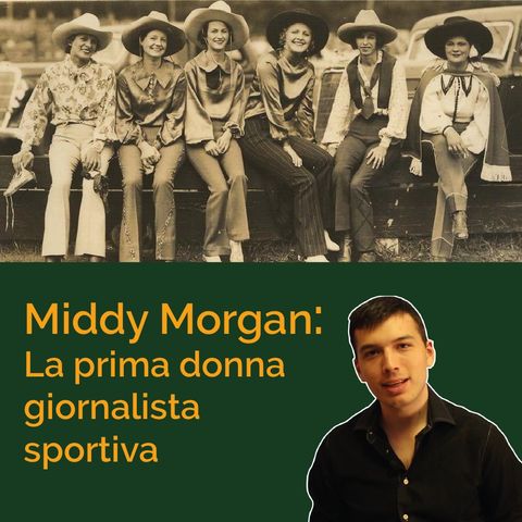 Middy Morgan, la prima giornalista sportiva donna