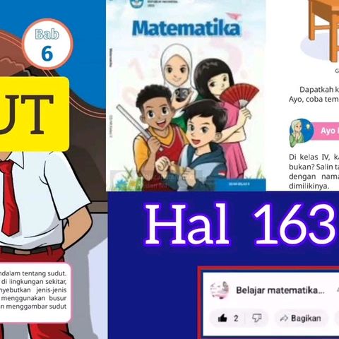 matematika kelas 5 kurikulum merdeka halaman 163_164_165_166_167_168_169 SUDUT(MP3_160K)