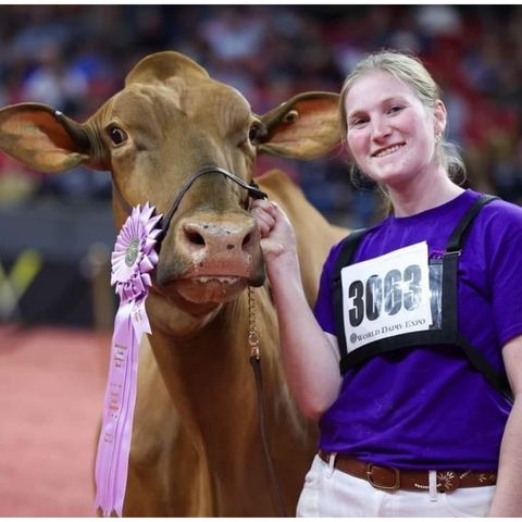 RFD Livestock Report 10-22-24 Alaina Dinderman of Orangeville Dairy Top Four National FFA