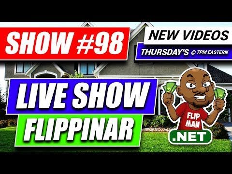 How to Wholesale Real Estate Free Training [LIVE SHOW Flippinar #98]