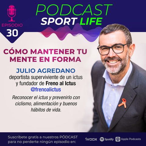 Cómo superar un ictus con deporte y buenos hábitos de vida: la historia de Julio Agredano