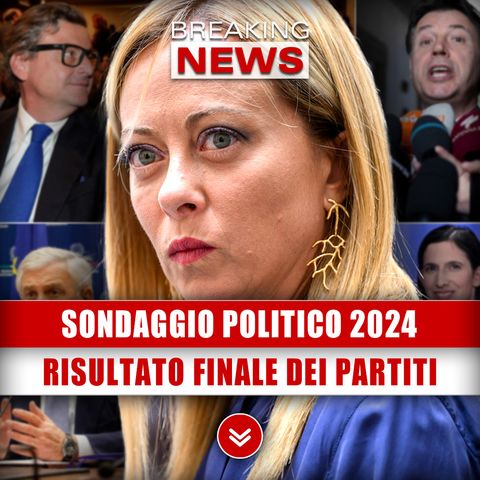 Sondaggio Politico 2024: Risultato Finale Dei Partiti!