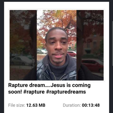 Rapture dream….Jesus is coming soon! #rapture #rapturedreams