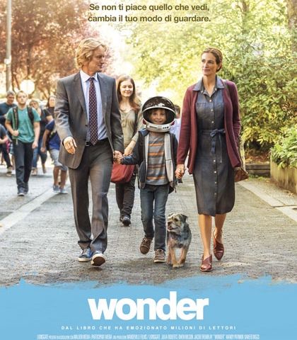 Wonder: di Stephen Chbosky, con Julia Roberts