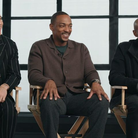 CAPTAIN AMERICA: BRAVE NEW WORLD Interview w/ Anthony Mackie, Danny Ramirez, and Julius Onah
