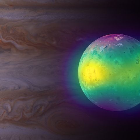 Alma rivela l’impatto dei vulcani nell’atmosfera di Io