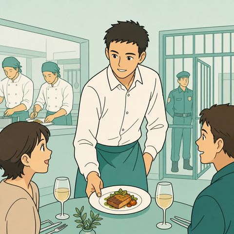 Easy German: Ein Restaurant hinter Gittern [B1]