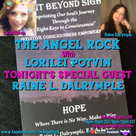 The Angel Rock With Lorilei Potvin"I have My very Special Guest, Raine Dalrymple