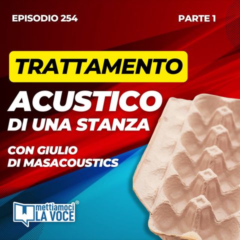 Come trattare acusticamente una stanza per registrare podcast - Con Giulio di MasAcoustics