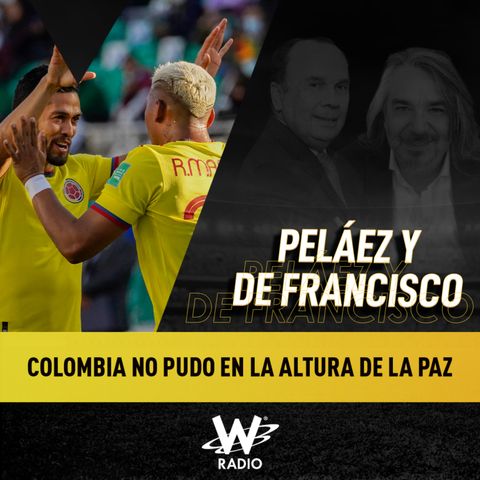 Duro empate de Colombia en La Paz