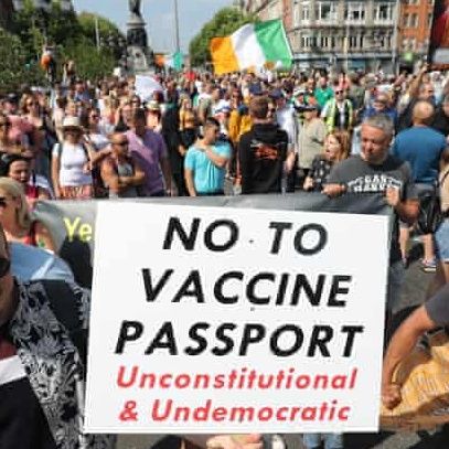 Man who refused to take Covid vaccine is furious over what happened today?