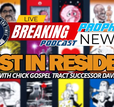 NTEB PROPHECY NEWS PODCAST: A Sit Down With David W. Daniels, The Hand-Picked Successor To Gospel Tract Artist Jack Chick
