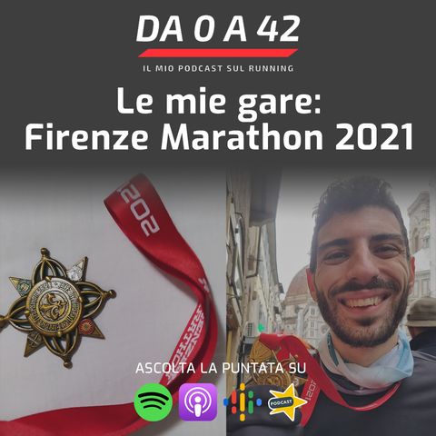 Le mie gare: Firenze Marathon 2021