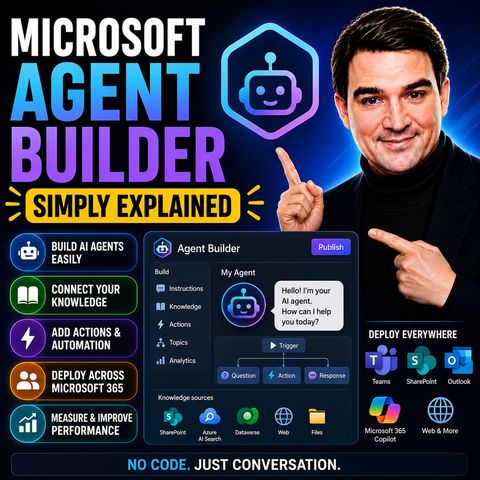 Microsoft Agent Builder — Simply Explained