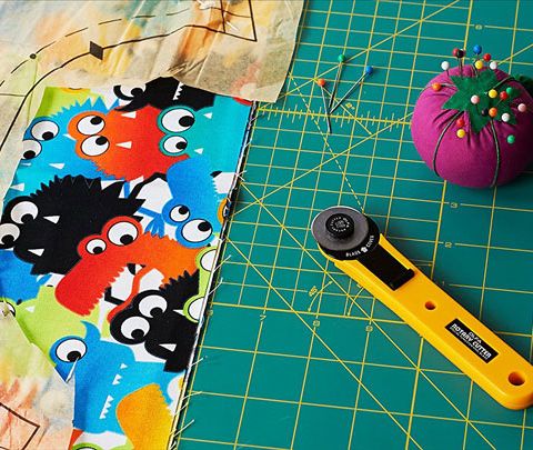 How to Use a Rotary Cutter and Tips For Sewing