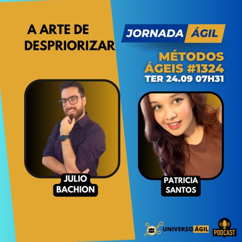 #JornadaÁgil EP1324 #Produtos A Arte de Despriorizar