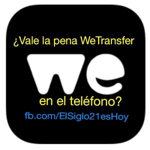 WeTransfer app