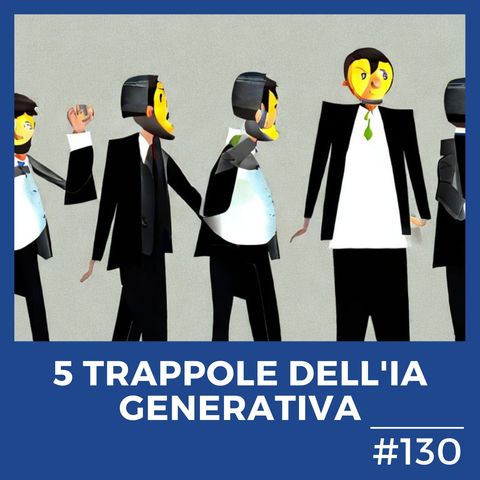 #130 - Intelligenza Artificiale Generativa: 5 trappole per le aziende