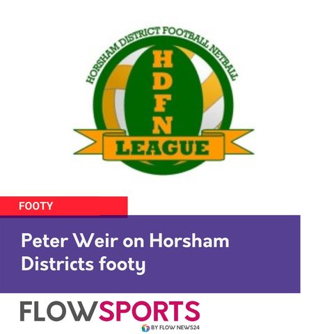Peter Weir on Horsham District footy finals