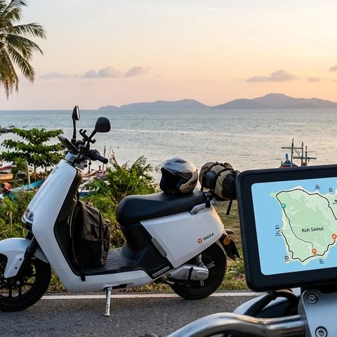 When Yadea G5 Pro range is enough for Samui riding?