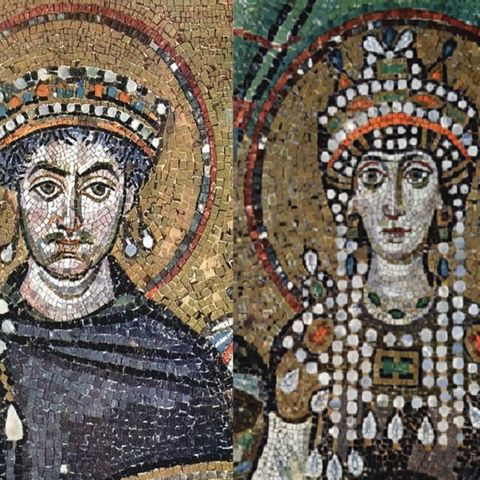 Teodora y Justiniano